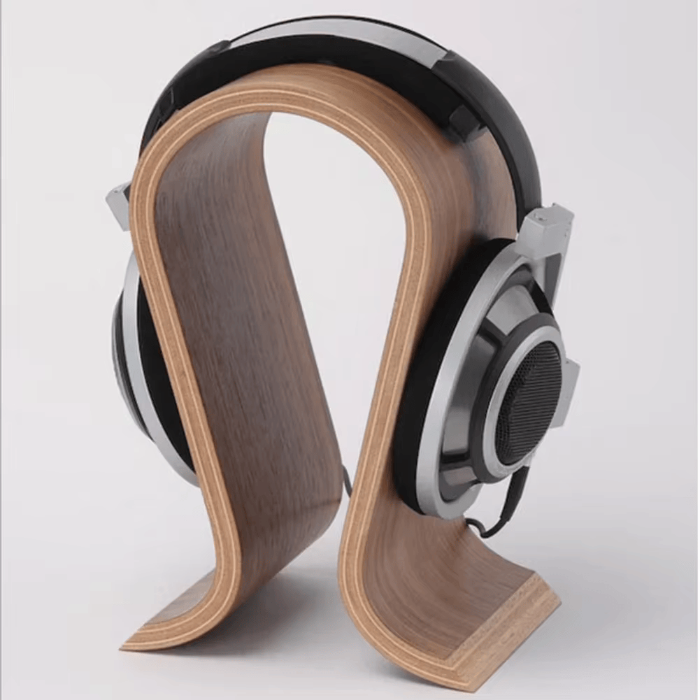 Wooden Headphone Stand