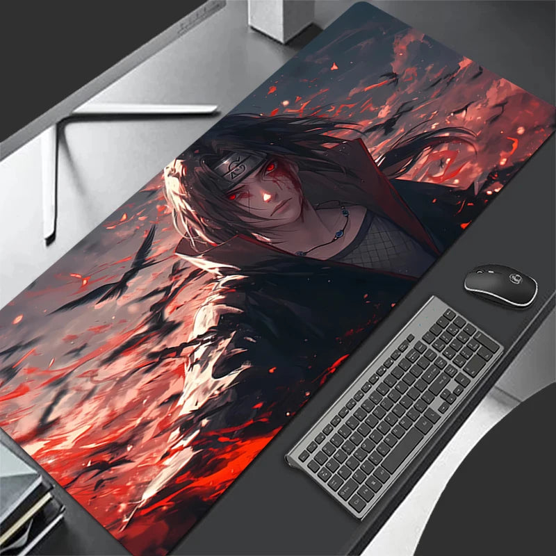 Itachi Uchiha in Red Mousepad