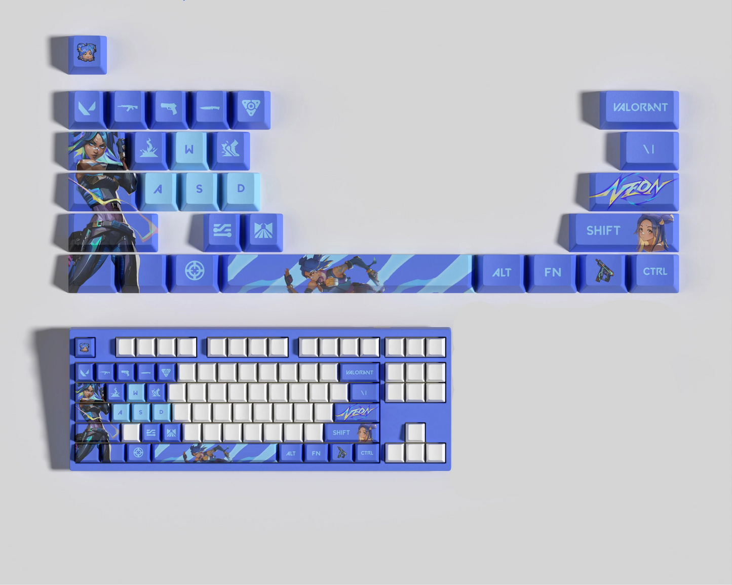 Valorant Neon 29 Keys